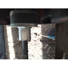 Universal metal-rubber clutch for a 25mm shaft