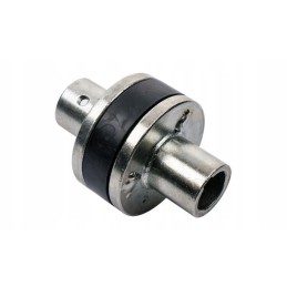 Coupling with a 25mm shaft, metal and rubber, universal