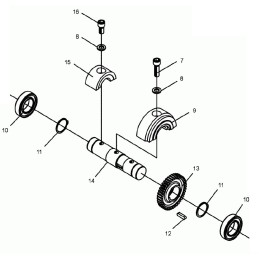 Wacker dpu bpu weight screw m16x50 0043812