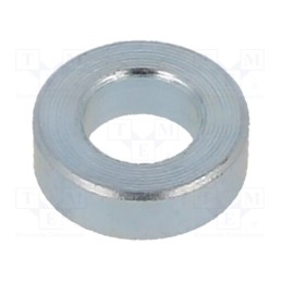 10 pcs x DREMEC - 326/3,2X02 - Spacer sleeve, 2mm, cylindrical, steel, zinc, Out.diam: 6mm