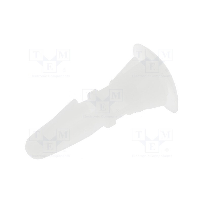 10 pcs x DREMEC - 8G820V40895 - Assembly stud, polyamide, L: 9.5mm, snap fastener, Ø2: 6mm, Ø1: 4mm