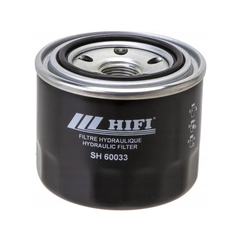 Hydraulic oil filter, thread diameter M20, long