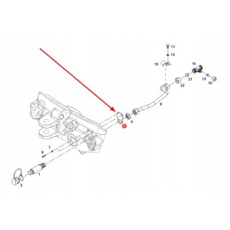 737960640040 hydraulic hose attachment