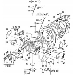 Hatz series eo oil dipstick ring 40021700