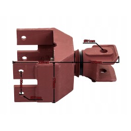 Transport hitch carrier hook Zetor Forterra