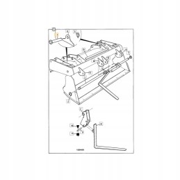 Fork pin cotter pin jcb 3cx 4cx 123 00932