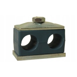 2x18mm clamp set for hydraulic hoses