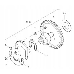 Hatz 1b20 1b30 timing gear 01503524