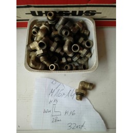 Hydraulic adjustable elbow ab m16x1 5 m14x1 5