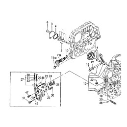 Yanmar l40 l48 regulator plate 714268 66500