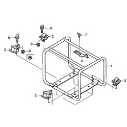 Honda wt20x wt30x shock absorber 68325 yg0 003