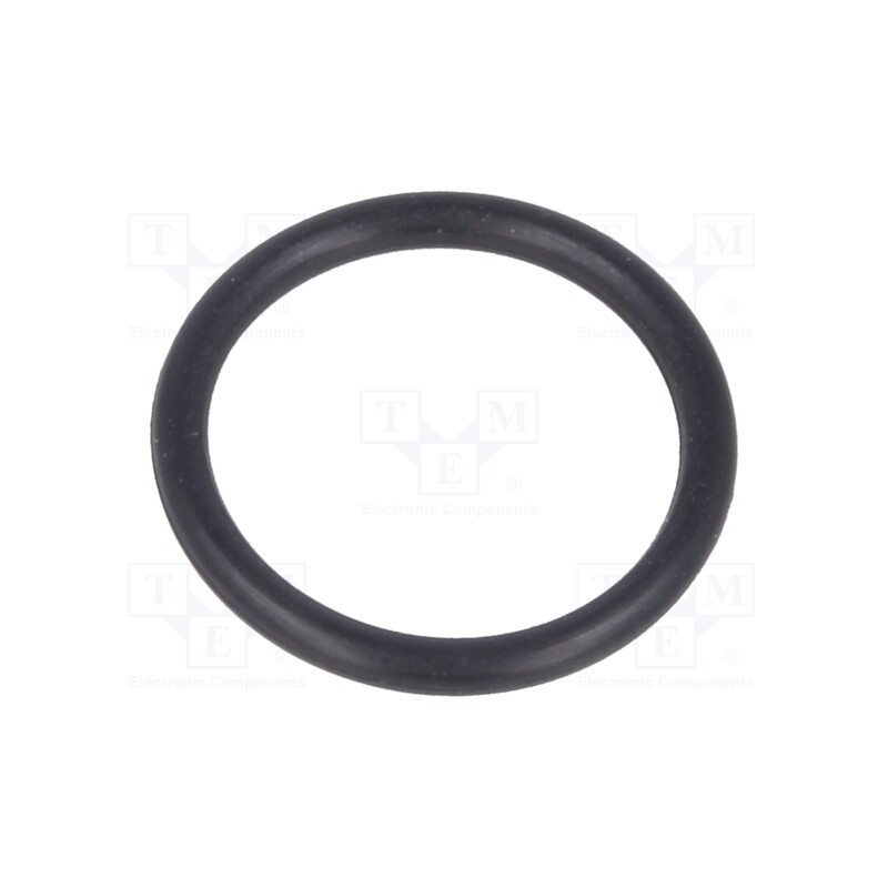 10 pcs x HUMMEL - 1.321.0900.17 - O-ring gasket, NBR rubber, Thk: 1.5mm, Øint: 12mm, PG9, black