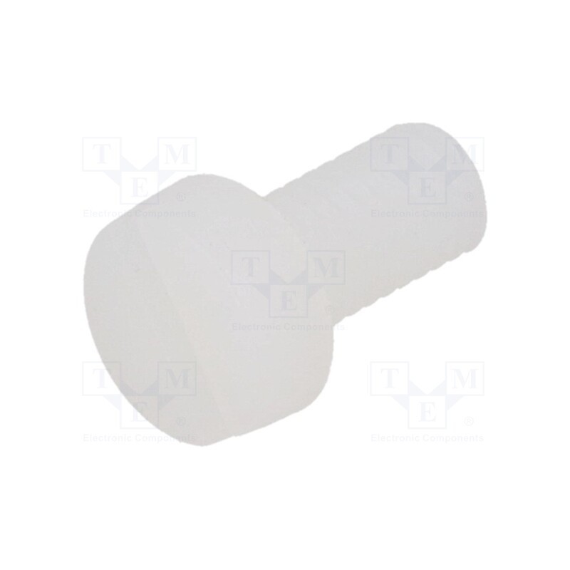 10 pcs x DREMEC - 8G201V50138 - Screw, M5x10, 0.8, Head: cheese head, slotted, 1,3mm, polyamide