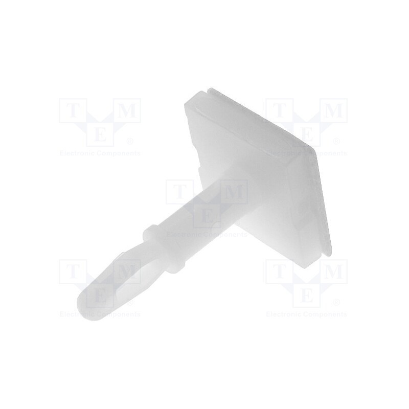 10 pcs x ESSENTRA - LCBSBM-8-01A2 - Self-adhesive holder, polyamide, L: 12.7mm, Ø2: 3.18mm