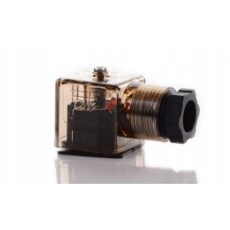 Electric divider coil plug with led 12v din