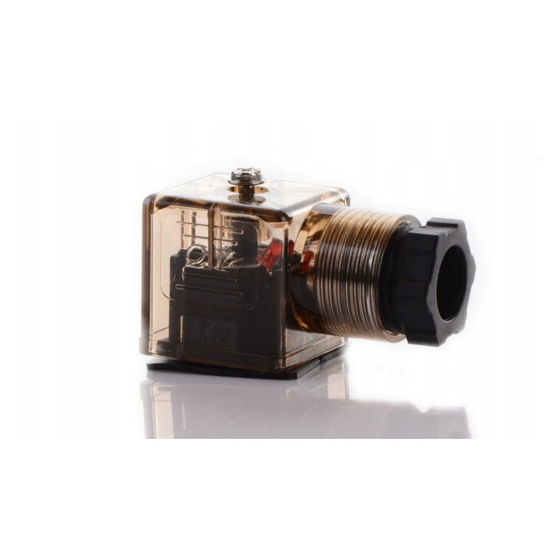 Electric divider coil plug with led 12v din