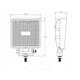 LED work lamps 1150 lumen lamp
