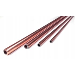 Copper-plated pipe 10x1
