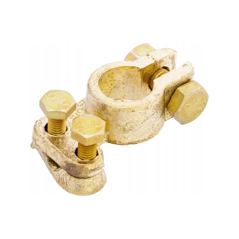 Battery terminal brass positive pole