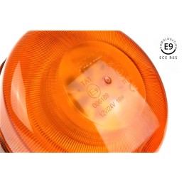 LED flash warning lamp rooster 12 24v ip56