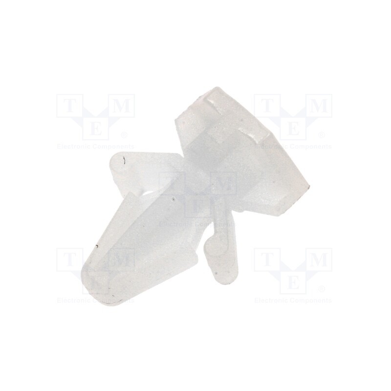 10 pcs x KSS WIRING - CS-5 - PCB distance, L: 5mm, Plate mount.hole dia: 4mm, natural, UL94V-2