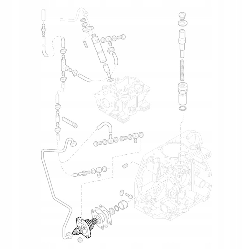 Hatz 05118600 injection pump 1d60 1d80