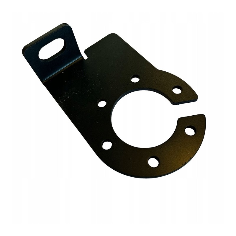 Holder mounting bracket for the hitch trailer socket