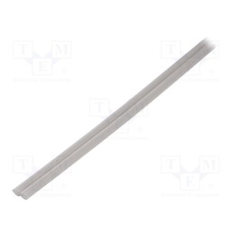 5 m x FESTO-152822 - Pneumatic tubing, -0.95÷10bar, PUN, Tube in.diam: 2.6mm, silver