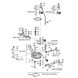 Hatz e673 e573 valve cover gasket 03208902