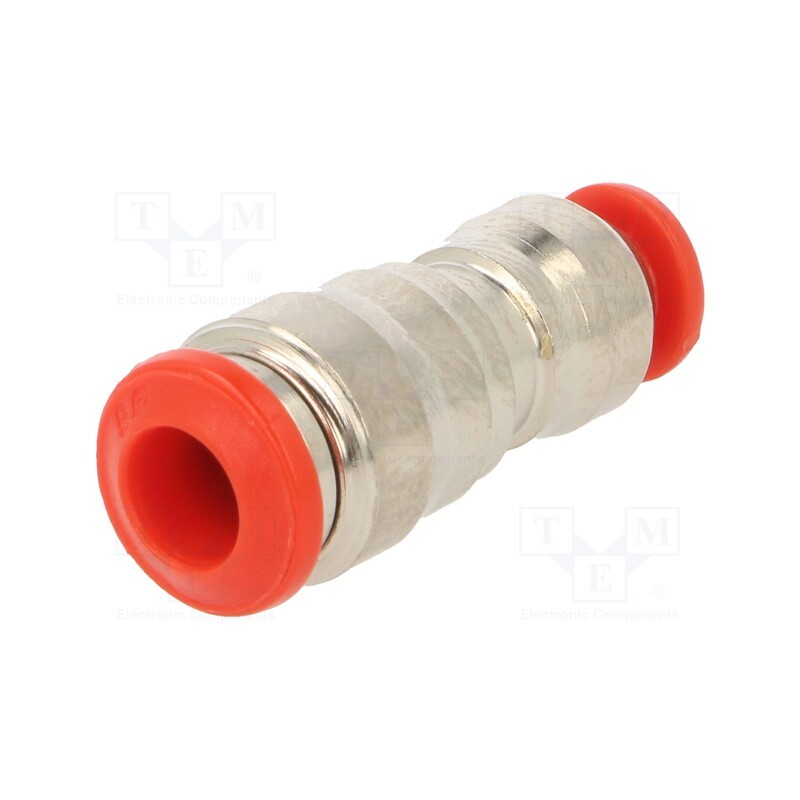 1 pcs x AIGNEP-50040 6-4 - Push-in fitting, straight,inline splice,reductive, -0.99÷20bar