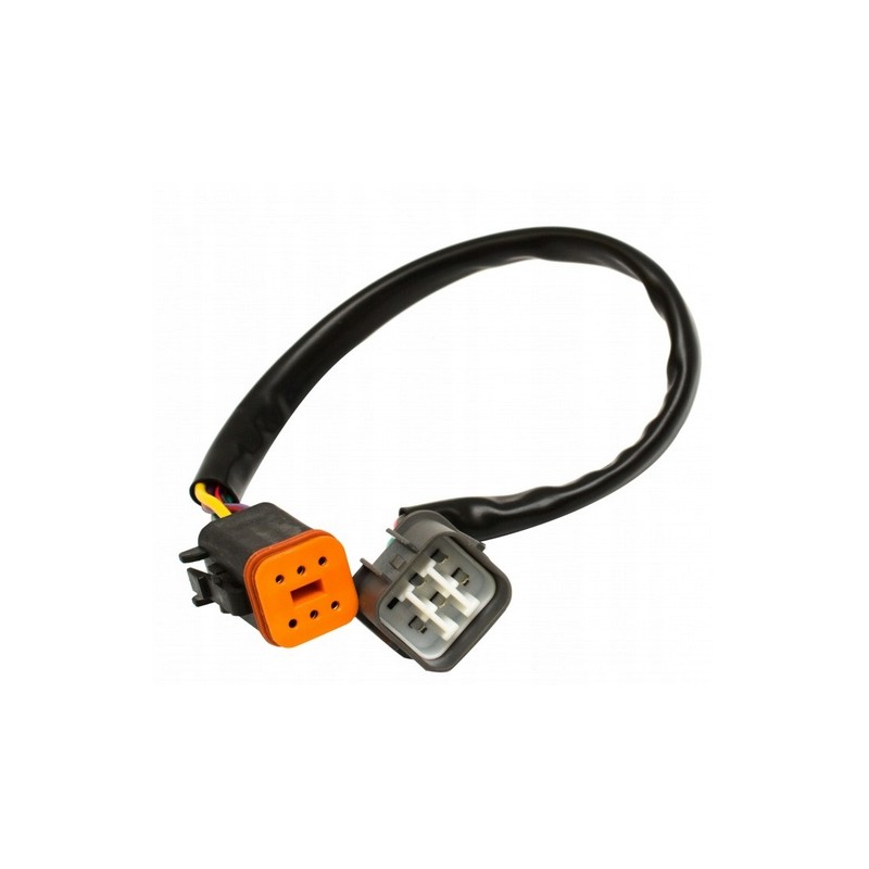 Plug connector for front lamps of JCB backhoe loaders