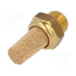 1 pcs x NORGREN HERION-T40C1800 - Sound suppression silencer, max.10bar, Thread: BSP 1/8', outside