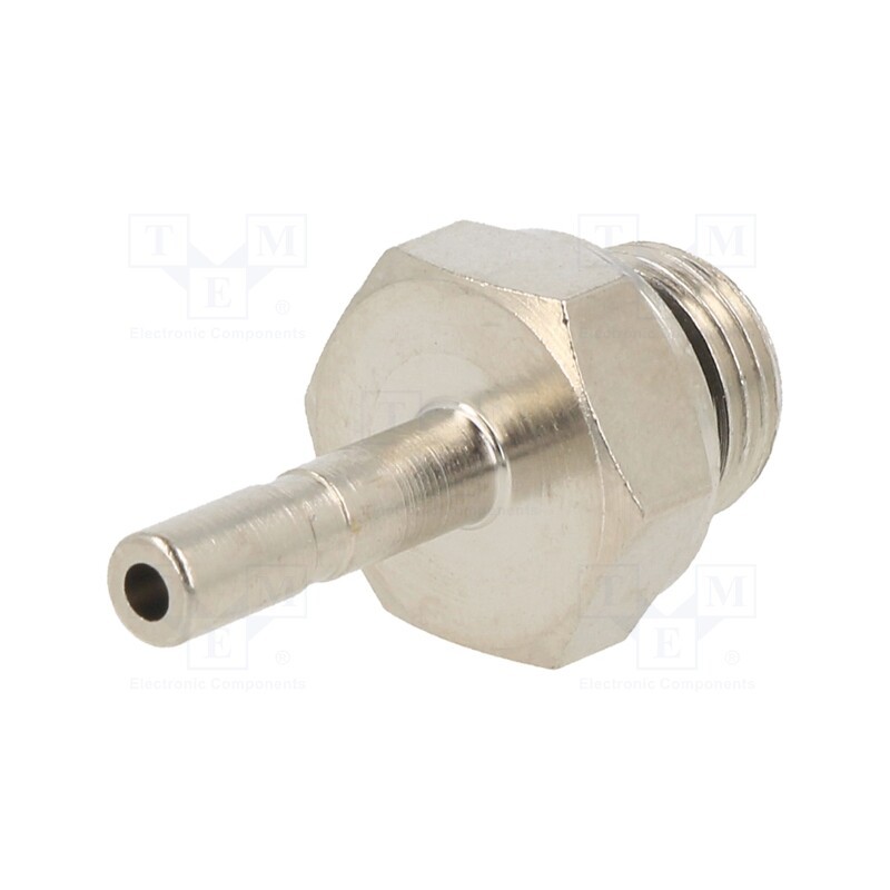 1 pcs x AIGNEP-50600 4-1/8 - Push-in fitting, threaded,plug-in, -0.99÷20bar, Thread: 1/8'