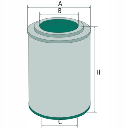Engine oil filter 33mm 69mm granite