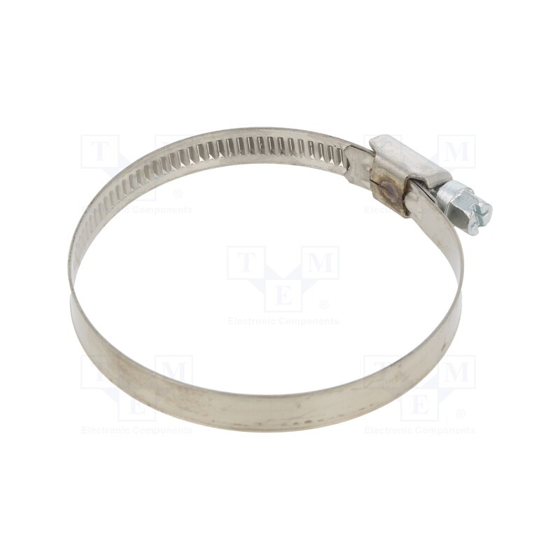 5 pcs x PNEUMAT-158/50-70/W2 - Cable tie, Ø: 50÷70mm, W: 9mm, Material: chrome steel AISI 430
