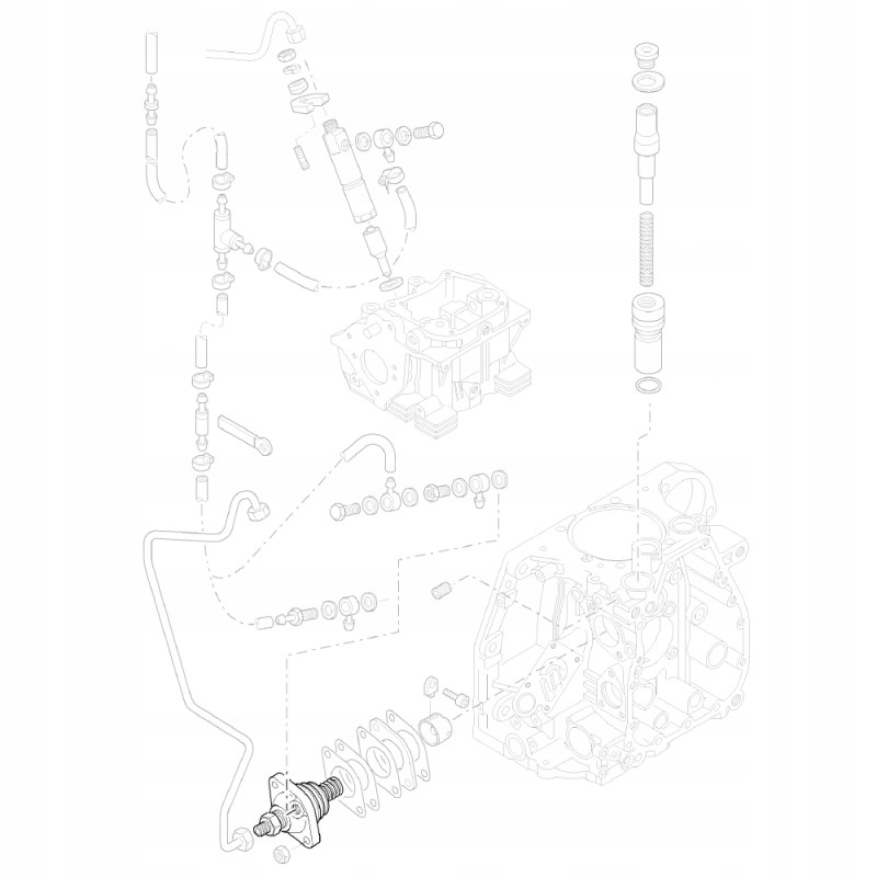 Hatz 02266300 injection pump 1d81 npfe 1q80 504