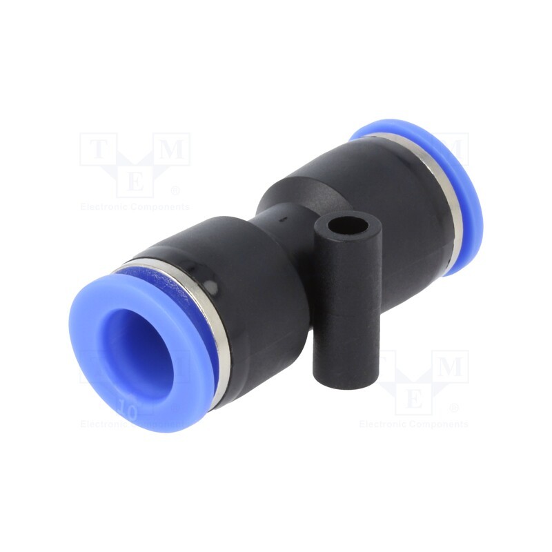 2 pcs x PNEUMAT-135.01 - Push-in fitting, straight,inline splice, -0.95÷15bar, PBT