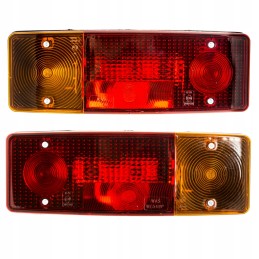 Left rear combination lamp