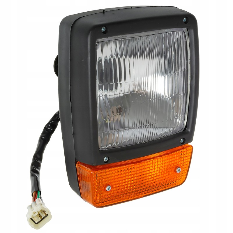 Headlight with indicator for JCB Fastrac excavator