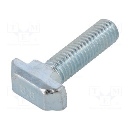 10 pcs x FATH - 096HK1030M0830 - Screw, for profiles, Width of the groove: 10mm, L: 30mm, steel