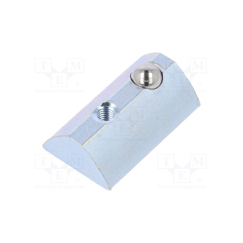 10 pcs x FATH - 96003 - Nut, for profiles, Width of the groove: 8mm, steel, T-slot