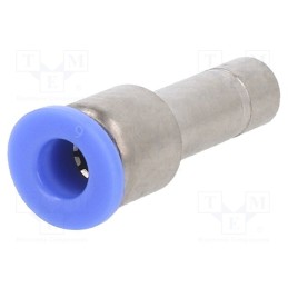 2 pcs x PNEUMAT-143.0608 - Push-in fitting, reductive, -0.95÷15bar, BLUELINE, 8mm, 0÷60°C