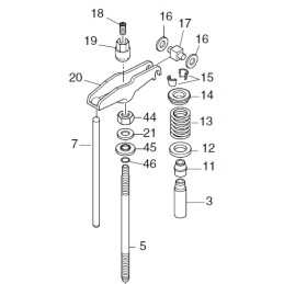 Hatz 1b30 1b40 o ring head studs 50563900