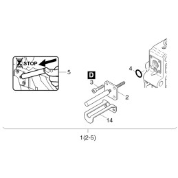 Hatz 1b20 1b30 1b40 switch cover 05307200