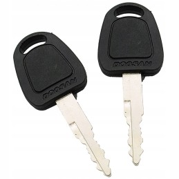 1x ignition key f987 terex bob doosan daewoo