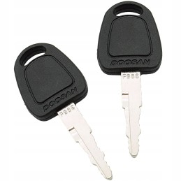 1x ignition key f986 terex bob doosan daewoo