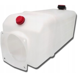 Plastic tank for 8 liters of hydraulic units