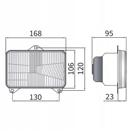 Wesem RE 27001 00 LP headlight
