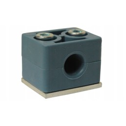 Single clamp for 12mm hydraulic hose holder