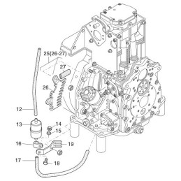 Hatz series 1d and 1b fuel filter 50478800